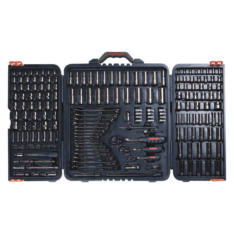 210PCS.1/4″, 3/8″ & 1/2″ Dr. Socket Wrench Set, ITEM NO.:TKC13-210(TK-077)