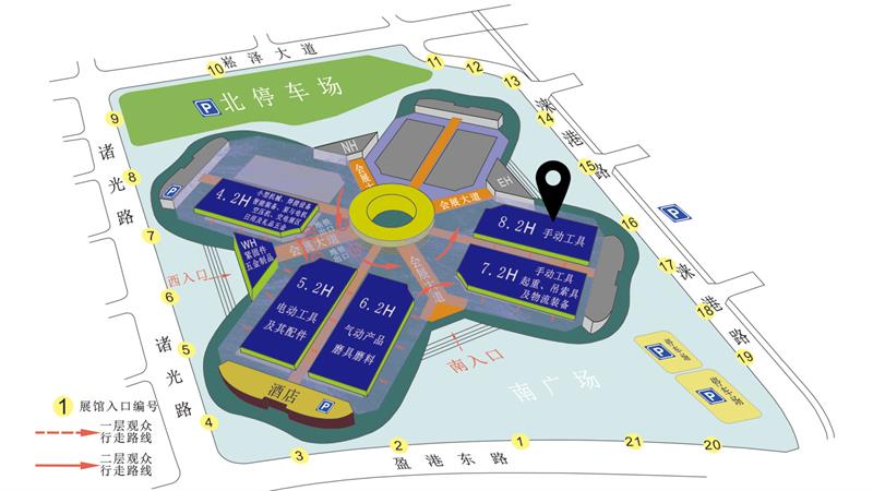 展位1.jpg YH533388银河工具诚邀您参加第三十二届中国国际五金博览会(图2)